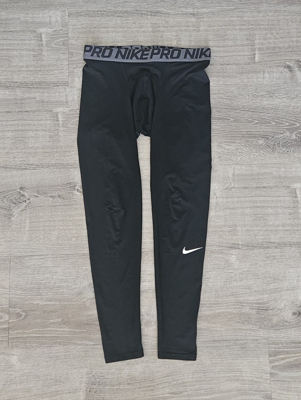 Nike Pro Cool Dri-FIT Compression Tights Training Black Men's M Track Basketball